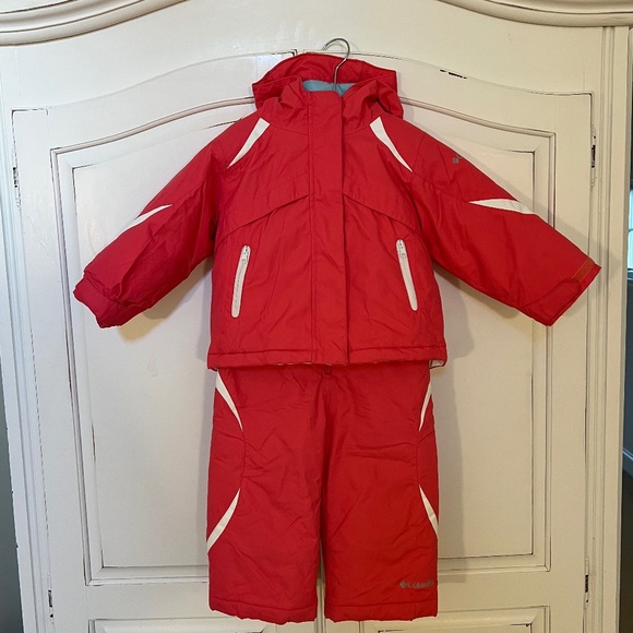 Columbia Snow Suit Set - 2 pcs Coat & Snow Bib (24 months) - Picture 1 of 16